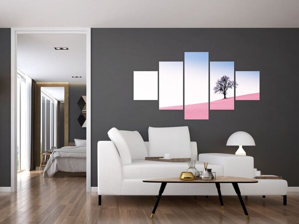 Obraz - Różowy sen (125x70 cm)