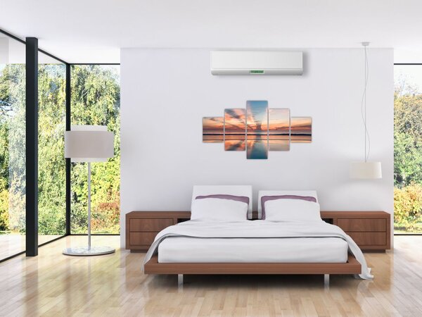 Obraz promieni słonecznych nad plażą Dayton (125x70 cm)
