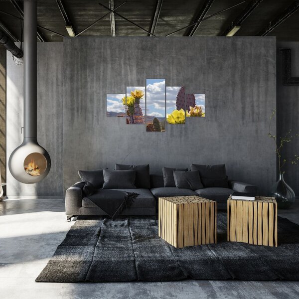 Obraz opuncji (125x70 cm)