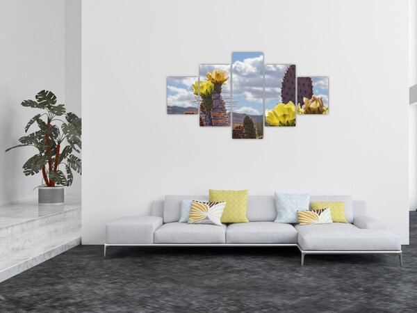 Obraz opuncji (125x70 cm)