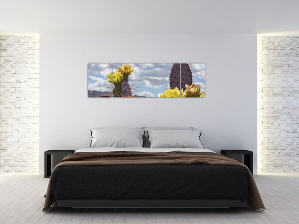 Obraz opuncji (170x50 cm)