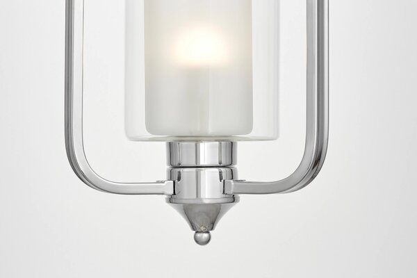 LAMPA WISZĄCA LOFT CHROMOWANA ATLANTA W1 LUMINA DECO