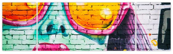 Obraz - Graffiti (170x50 cm)
