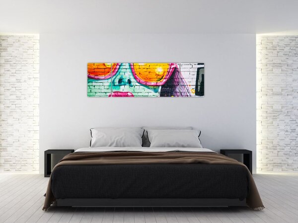Obraz - Graffiti (170x50 cm)