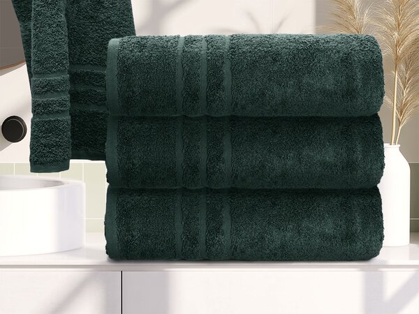 Ręcznik Comfort ciemno zielony