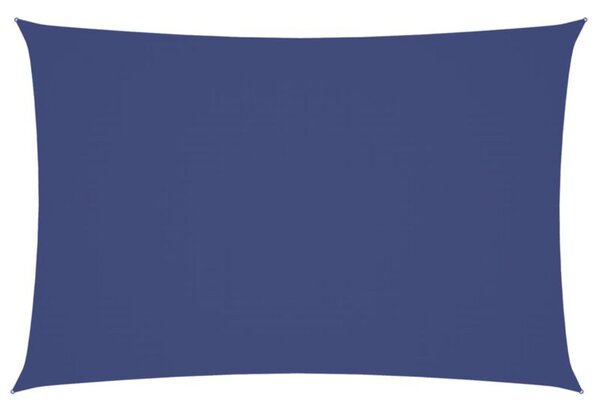 Prostokątny żagiel ogrodowy z tkaniny oxford, 2x4 m, niebieski
