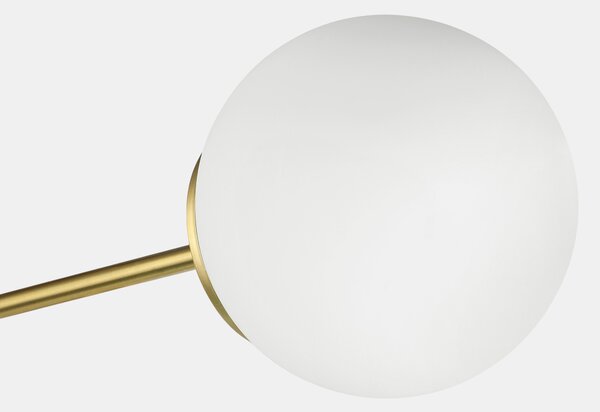 NOWOCZESNA LAMPA SUFITOWA WISZĄCA SZCZOTKOWANE ZŁOTO FINO W4