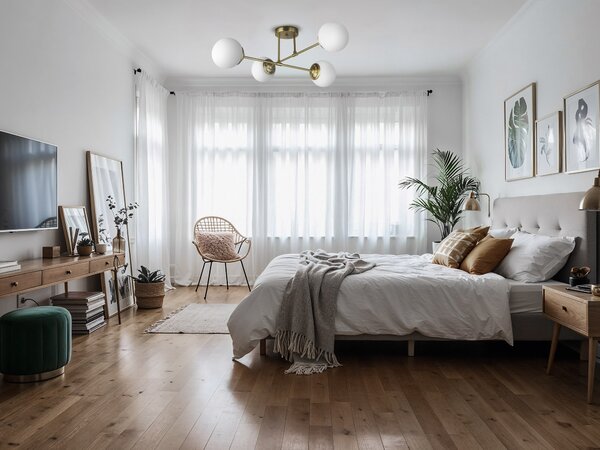 NOWOCZESNA LAMPA SUFITOWA WISZĄCA SZCZOTKOWANE ZŁOTO FINO W4