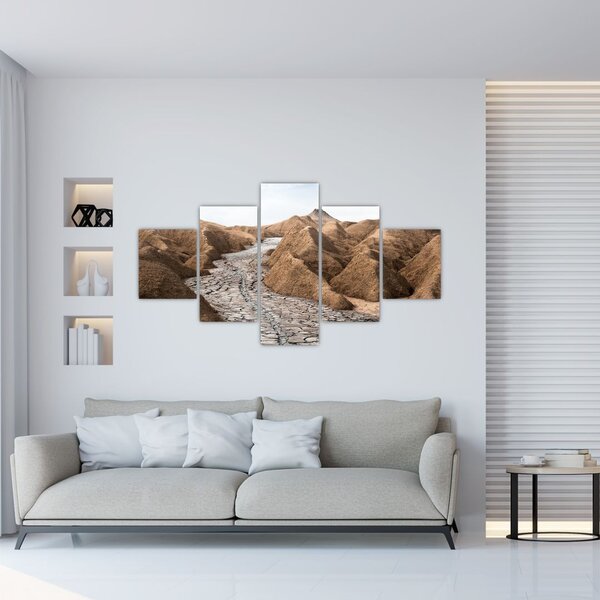 Obraz - Rumuński wulkan (125x70 cm)