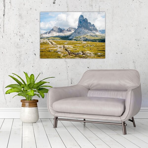 Obraz - Włoskie Dolomity (70x50 cm)