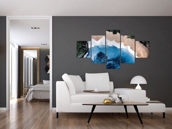 Obraz plaży Nusa Penida, Indonezja (125x70 cm)