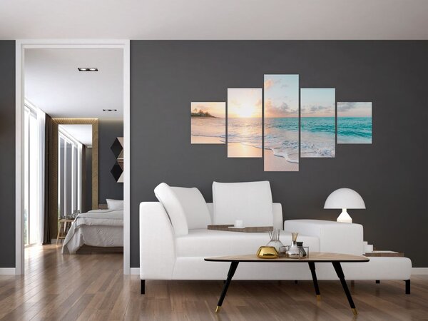 Obraz - Wymarzona plaża (125x70 cm)