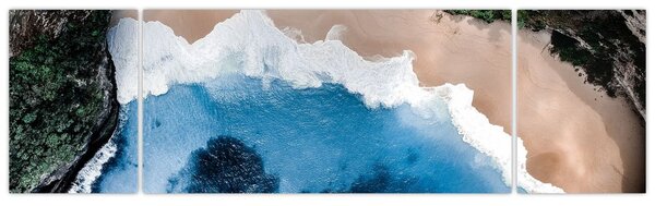 Obraz plaży Nusa Penida, Indonezja (170x50 cm)