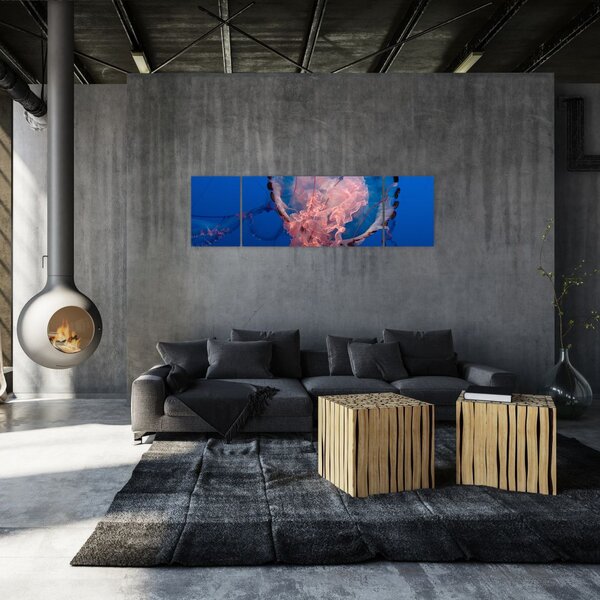 Obraz meduzy (170x50 cm)
