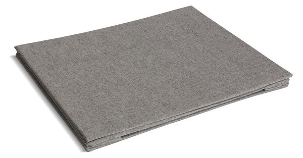Szary tekstylny pojemnik z pokrywką 46x56x16 cm Soft Storage Low – Bigso
