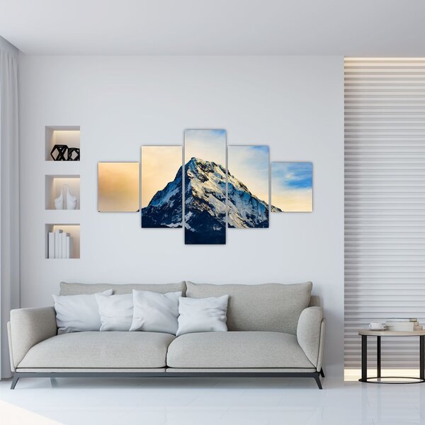 Obraz ośnieżonych gór, Nepal (125x70 cm)