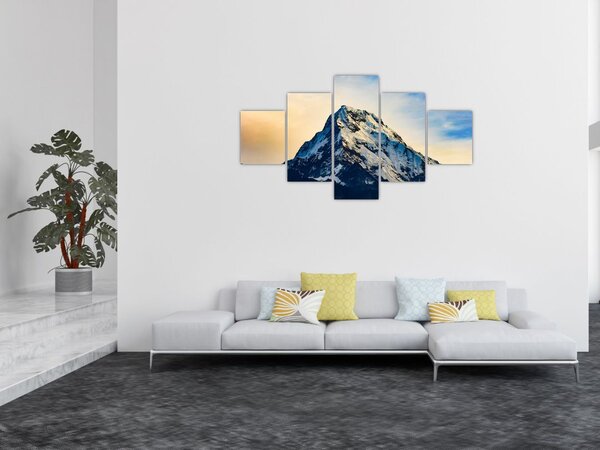 Obraz ośnieżonych gór, Nepal (125x70 cm)