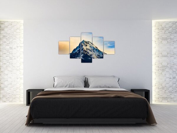 Obraz ośnieżonych gór, Nepal (125x70 cm)