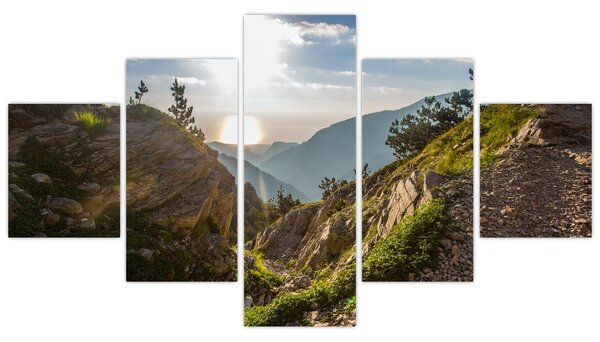 Obraz - Góra Olimp (125x70 cm)