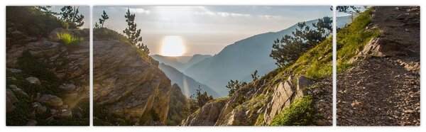 Obraz - Góra Olimp (170x50 cm)