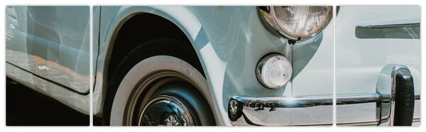 Obraz - Fiat retro samochód (170x50 cm)