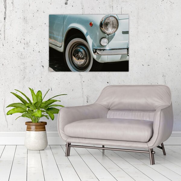 Obraz - Fiat retro samochód (70x50 cm)
