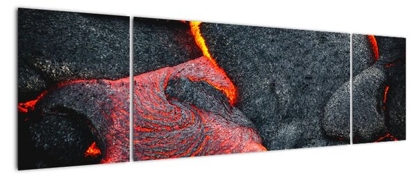Obraz - Lawa (170x50 cm)