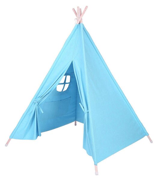 Namiot indyjski dla dzieci, w kilku kolorach-niebieski