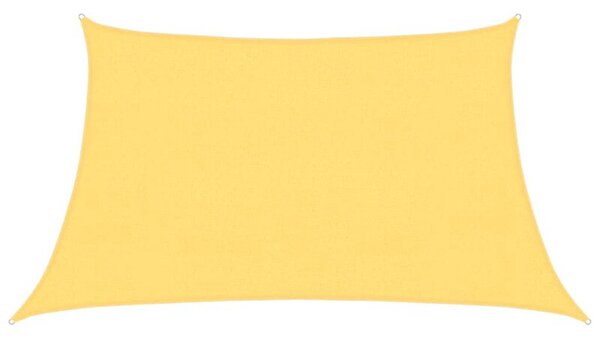 Żagiel przeciwsłoneczny, 160 g/m², beżowy, 3/4x2 m, hdpe