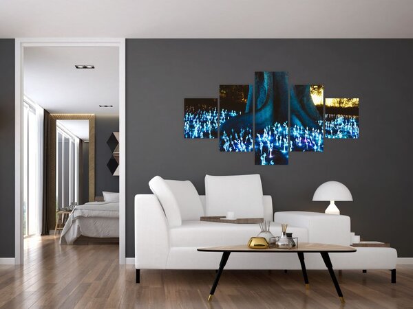 Obraz - Magiczne drzewo (125x70 cm)