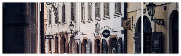 Obraz - Praska uliczka (170x50 cm)
