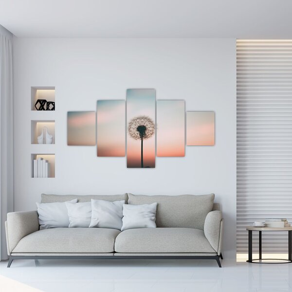 Obraz - Trzymam cię, dmuchawcu (125x70 cm)