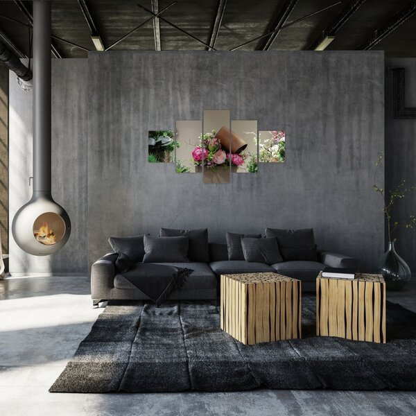 Obraz - Róża dla Ciebie (125x70 cm)