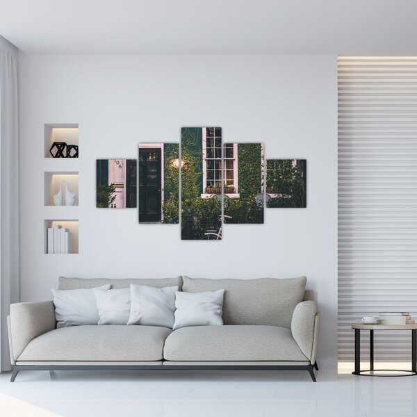 Obraz - W domu z przejażdżki (125x70 cm)
