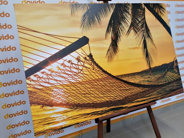 Obraz hamak na plaży
