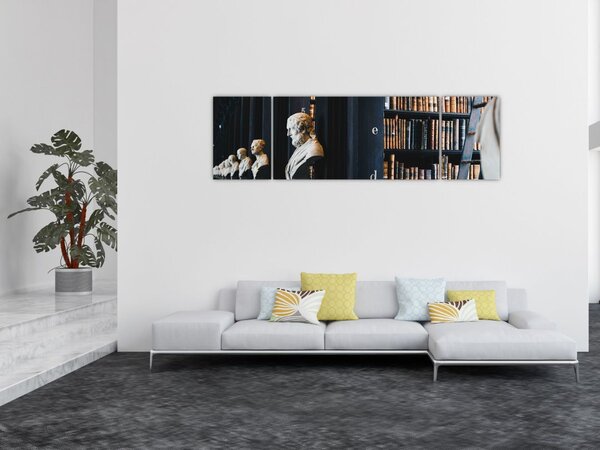 Obraz - W bibliotece (170x50 cm)