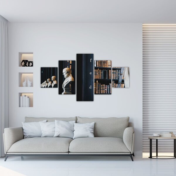 Obraz - W bibliotece (125x70 cm)