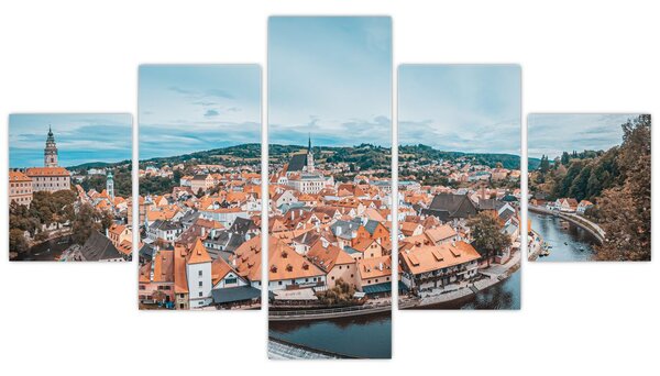 Obraz - Český Krumlov (125x70 cm)