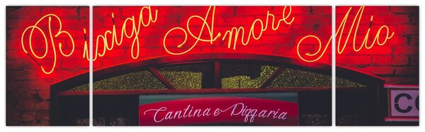 Obraz - Amore Mio (170x50 cm)