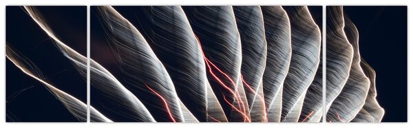 Obraz - Wyładowanie świetlne (170x50 cm)