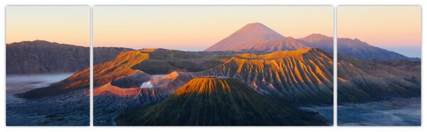 Obraz góry Bromo w Indonezji (170x50 cm)