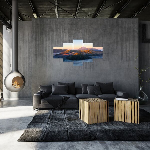 Obraz góry Bromo w Indonezji (125x70 cm)