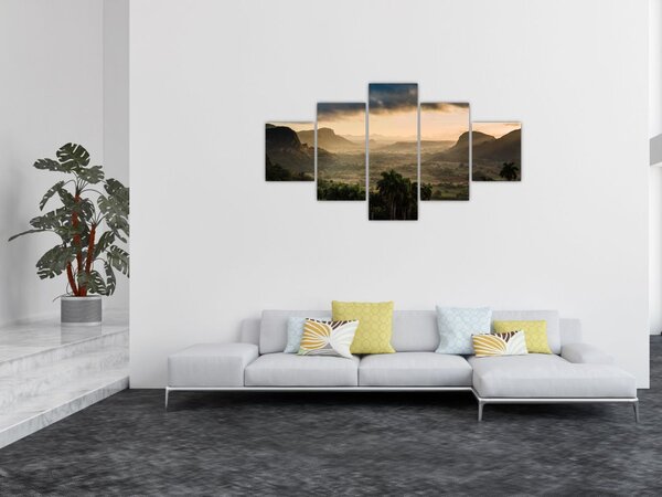 Obraz - Kubańskie szczyty (125x70 cm)