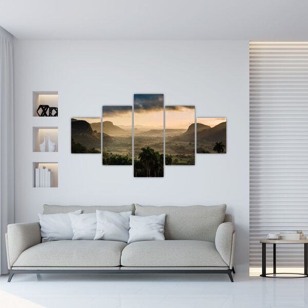 Obraz - Kubańskie szczyty (125x70 cm)