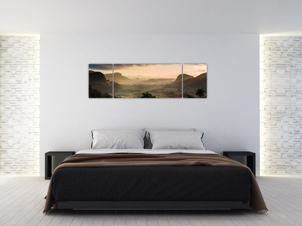 Obraz - Kubańskie szczyty (170x50 cm)