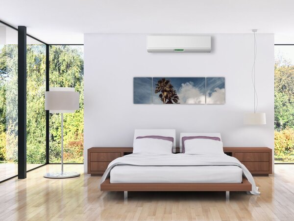 Obraz - Palmowy dramat (170x50 cm)