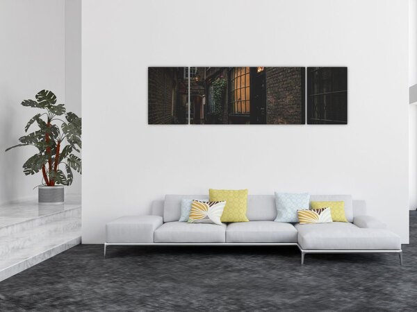 Obraz - Ulica w Londynie (170x50 cm)