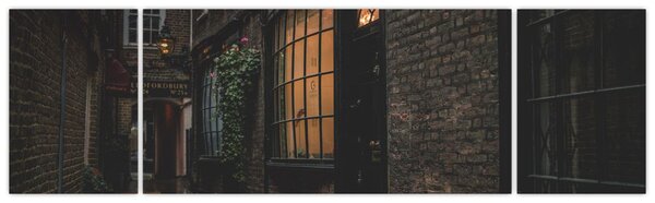 Obraz - Ulica w Londynie (170x50 cm)