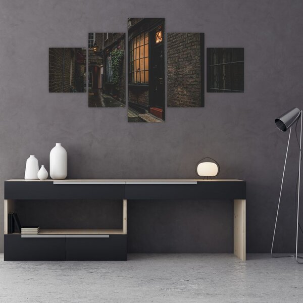 Obraz - Ulica w Londynie (125x70 cm)