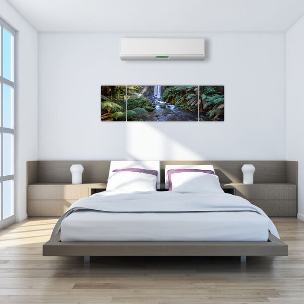 Obraz australijskiego lasu deszczowego (170x50 cm)
